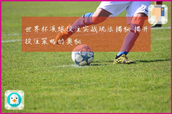 世界杯滚球投注实战玩法揭秘 揭开投注策略的奥秘